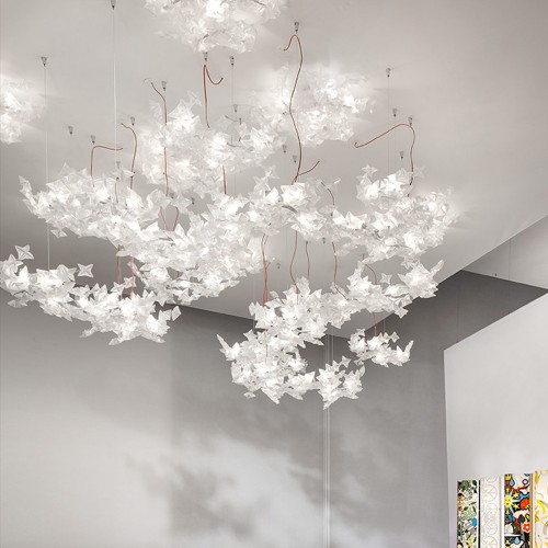 Corp de iluminat Slamp, lustra Hanami Suspension